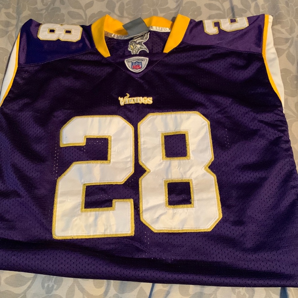28 Peterson Vikings Mens Jersey